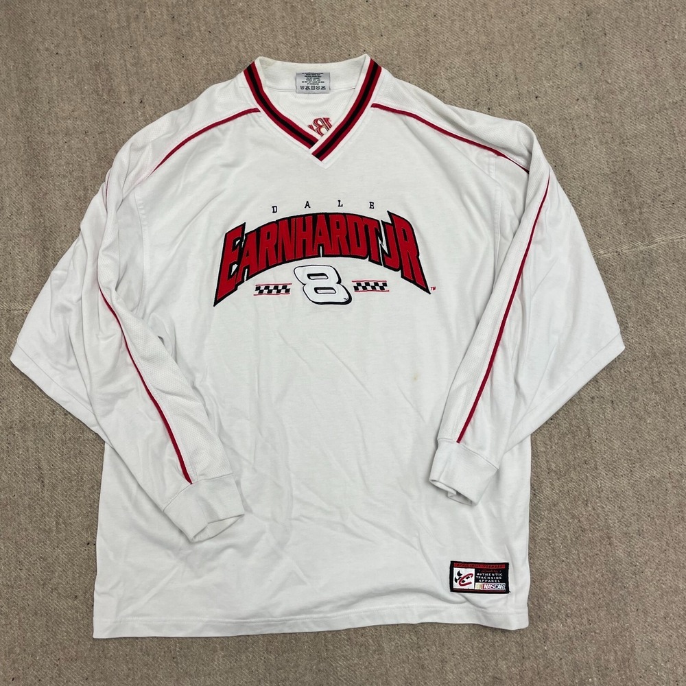 Vintage Nascar Chase Sweatshirt Men Extra Large White 1990s Chase Authentics